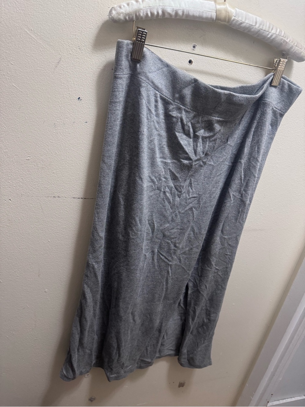 Banana Republic Light Gray Maxi Skirt size Large